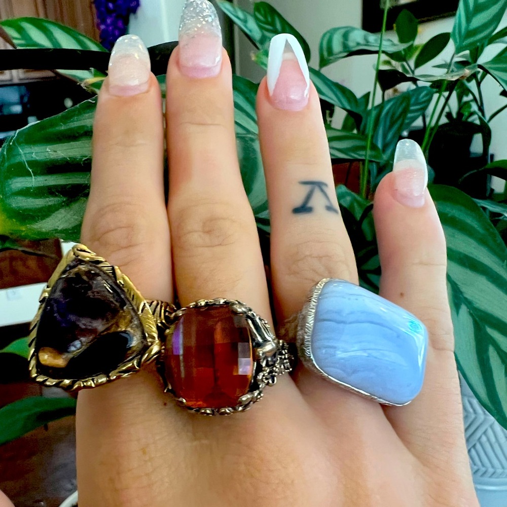 Set of three rings